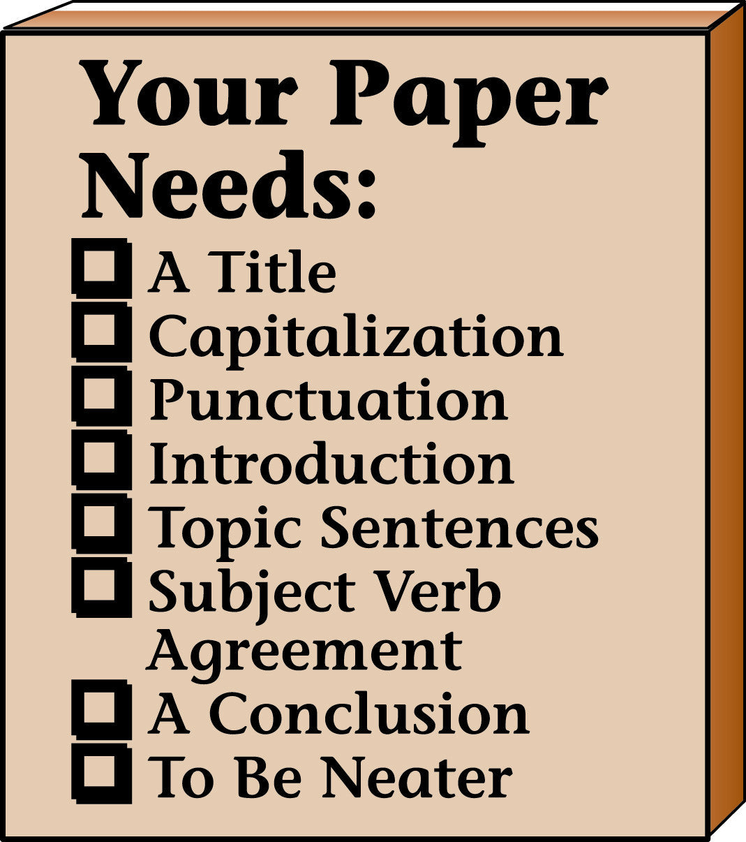 SHAPES ETC.  Teacher's Stamp - Your Paper Needs