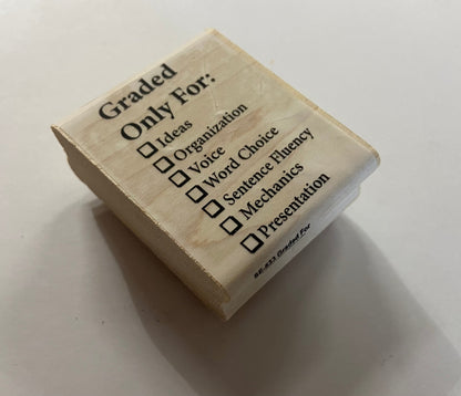 SHAPES ETC. Teacher's Stamp - Graded For