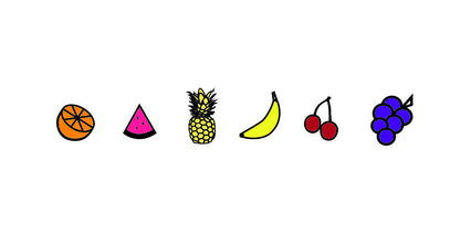 SHAPES ETC. Incentive Stamp - Fruit Set
