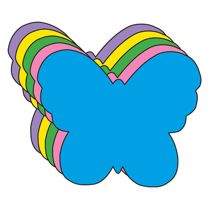 SHAPES ETC. Butterfly Assorted Color Creative Cut-Outs- 3"