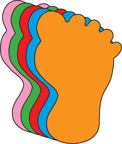 SHAPES ETC. Small Assorted Cut-Out - Foot