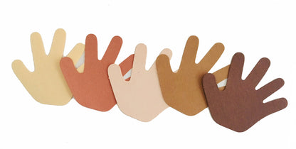 SHAPES ETC. Hand Multicultural Creative Cut-Outs- 3”