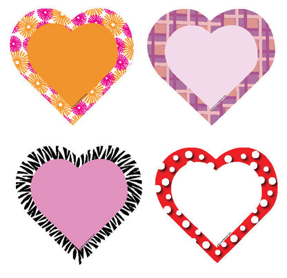 SHAPES ETC.  Mini Cardstock Accents - Hearts Variety Pack