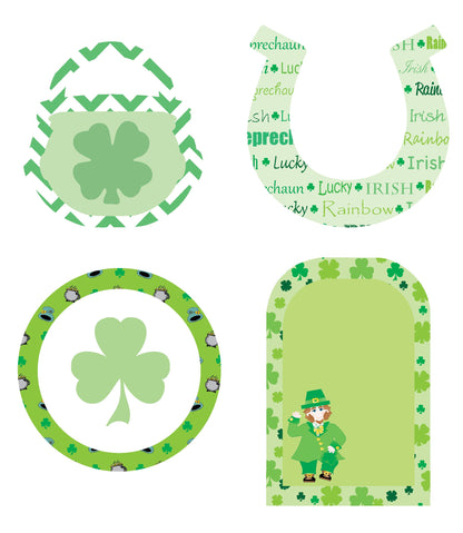 SHAPES ETC.  Mini  Cardstock Accents - St. Patty's Variety Pack