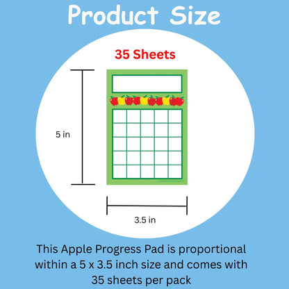 SHAPES ETC. Progress Pads - Apple