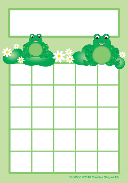 SHAPES ETC. Progress Pads - Frogs