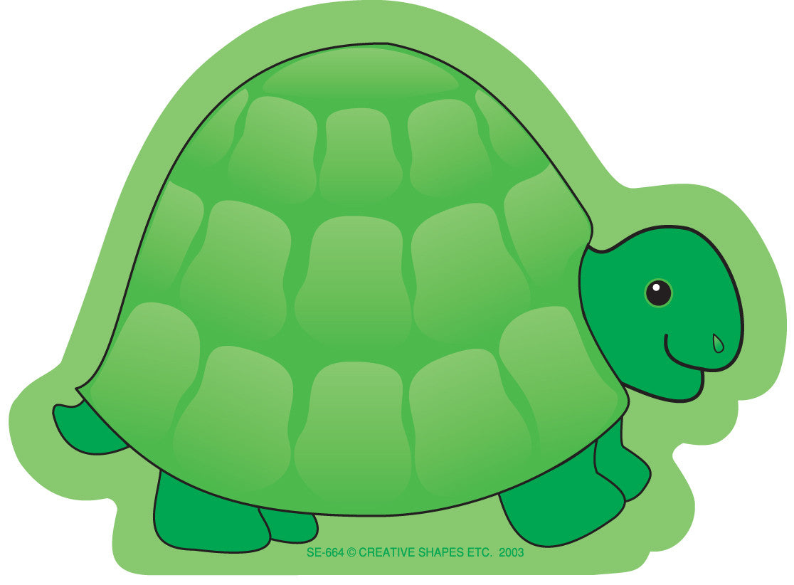SHAPES ETC. Mini Notepad - Turtle