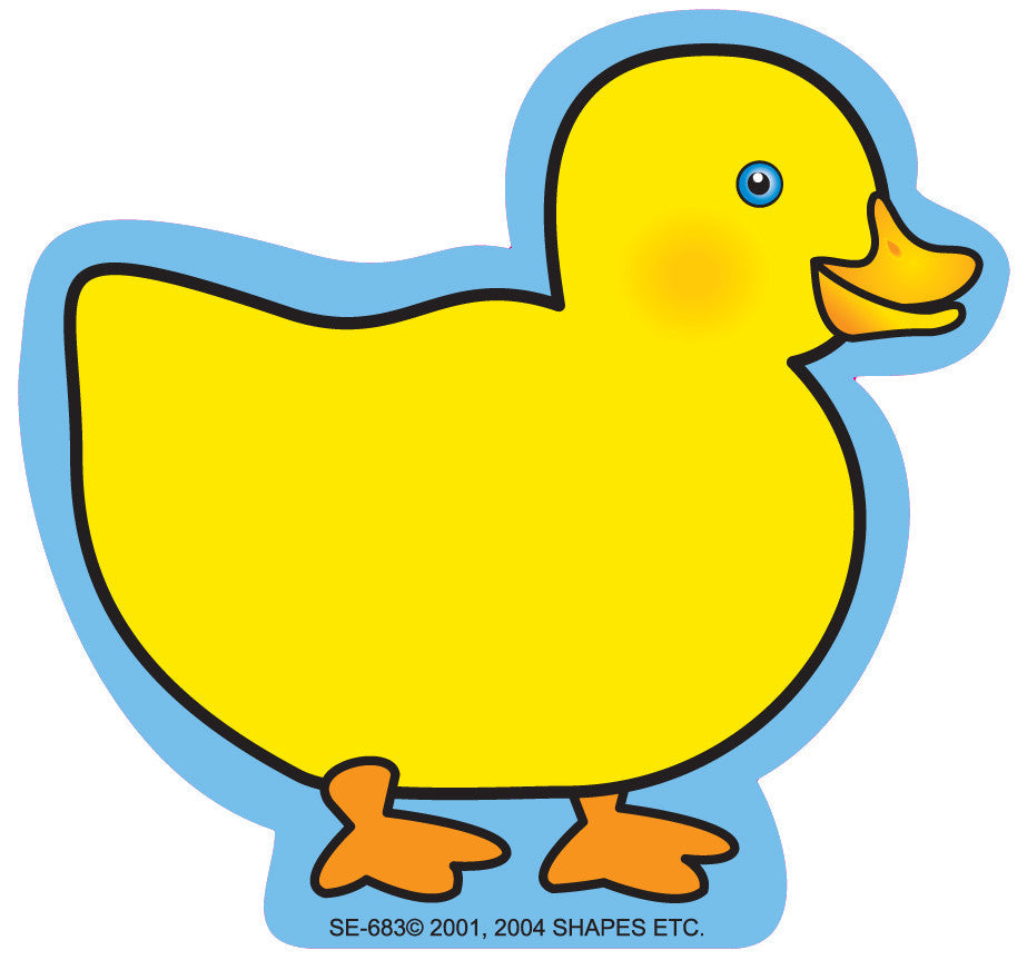 SHAPES ETC. Mini Notepad - Duckling