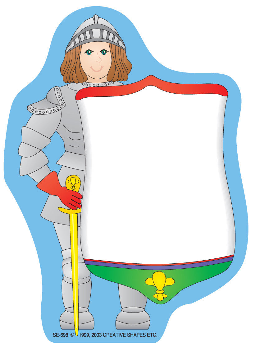 SHAPES ETC. Mini Notepad - Knight