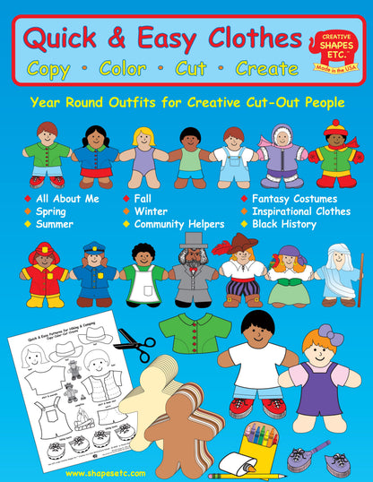 SHAPES ETC. How-To Book - Quick & Easy Clothes