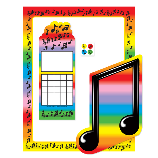 SHAPES ETC. Stationery Set - Musical Note