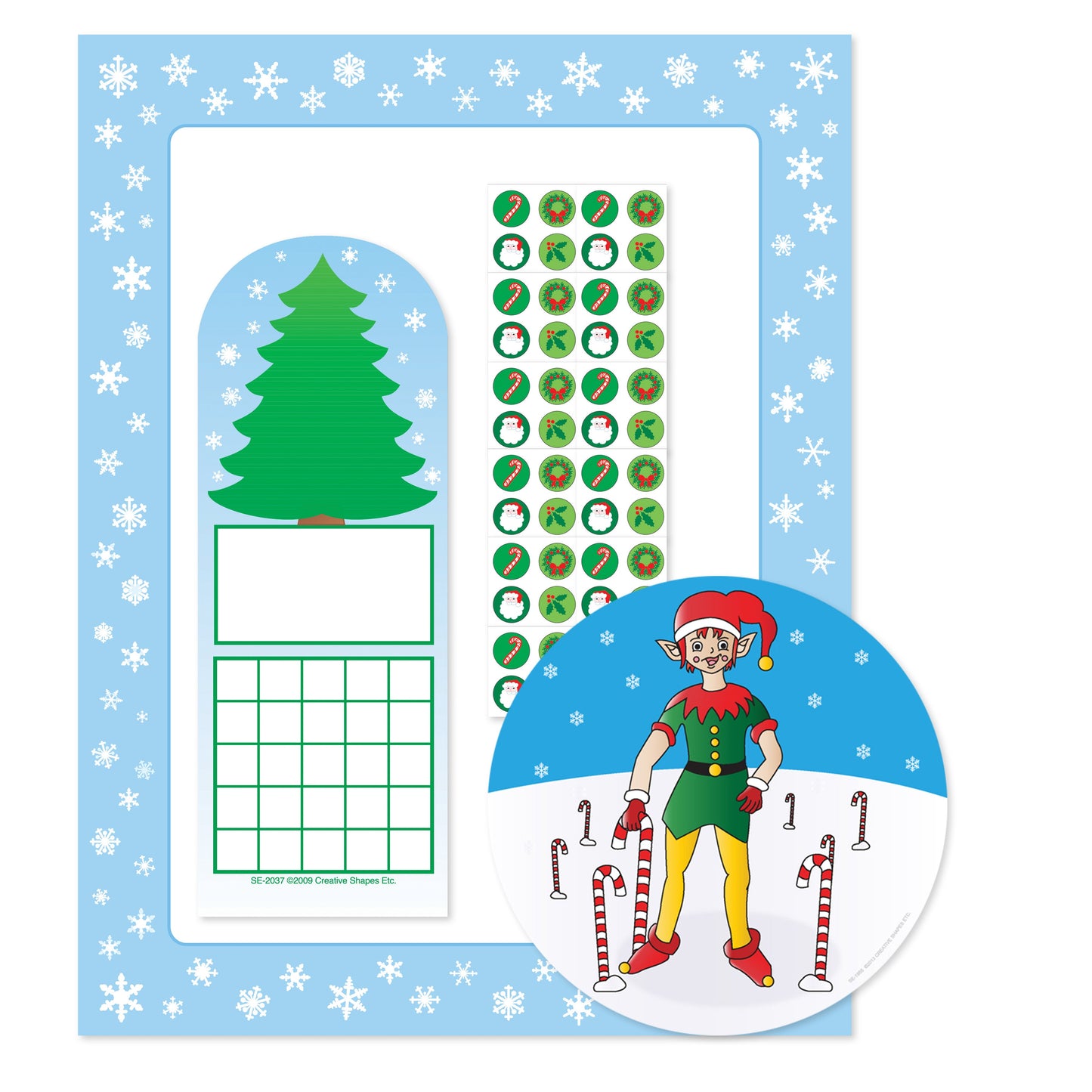 SHAPES ETC. Stationery Set - December