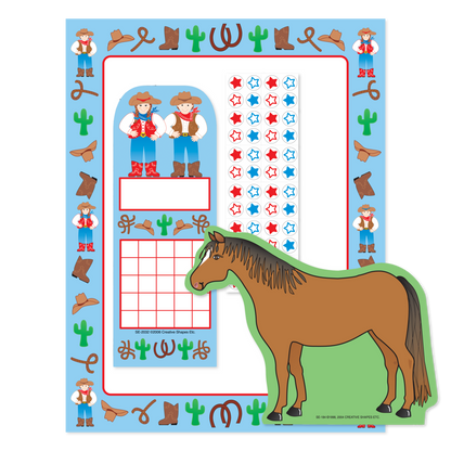 SHAPES ETC. Stationery Set - Western
