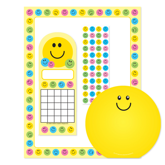 SHAPES ETC. Stationery Set - Smile