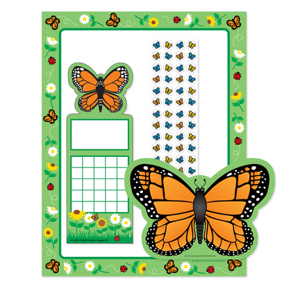 SHAPES ETC. Stationery Set - Spring