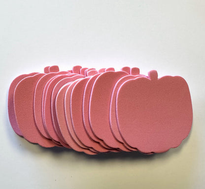 SHAPES ETC. Small Single Color Creative Foam Cut-Outs - Pretty in Pink-O-Ween Pumpkin