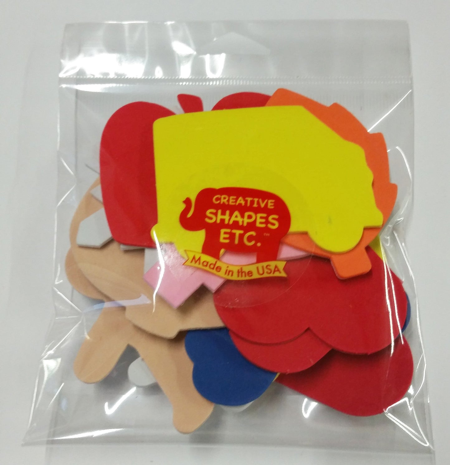 SHAPES ETC. Small Adhesive Assorted Pack Creative Foam Cut-Outs