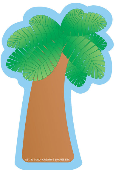 SHAPES ETC. Mini Notepad - Palm Tree