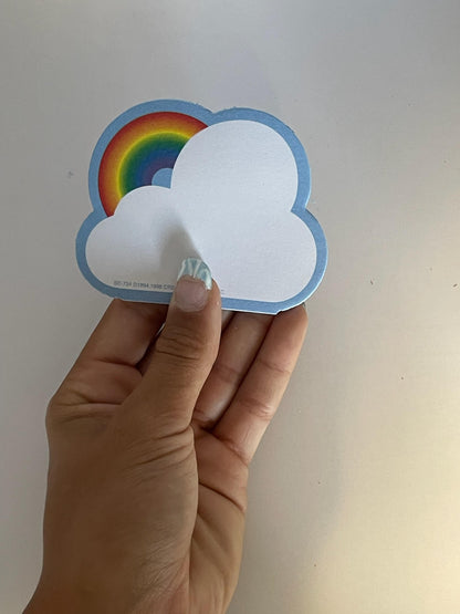 SHAPES ETC. Mini Notepad - Rainbow