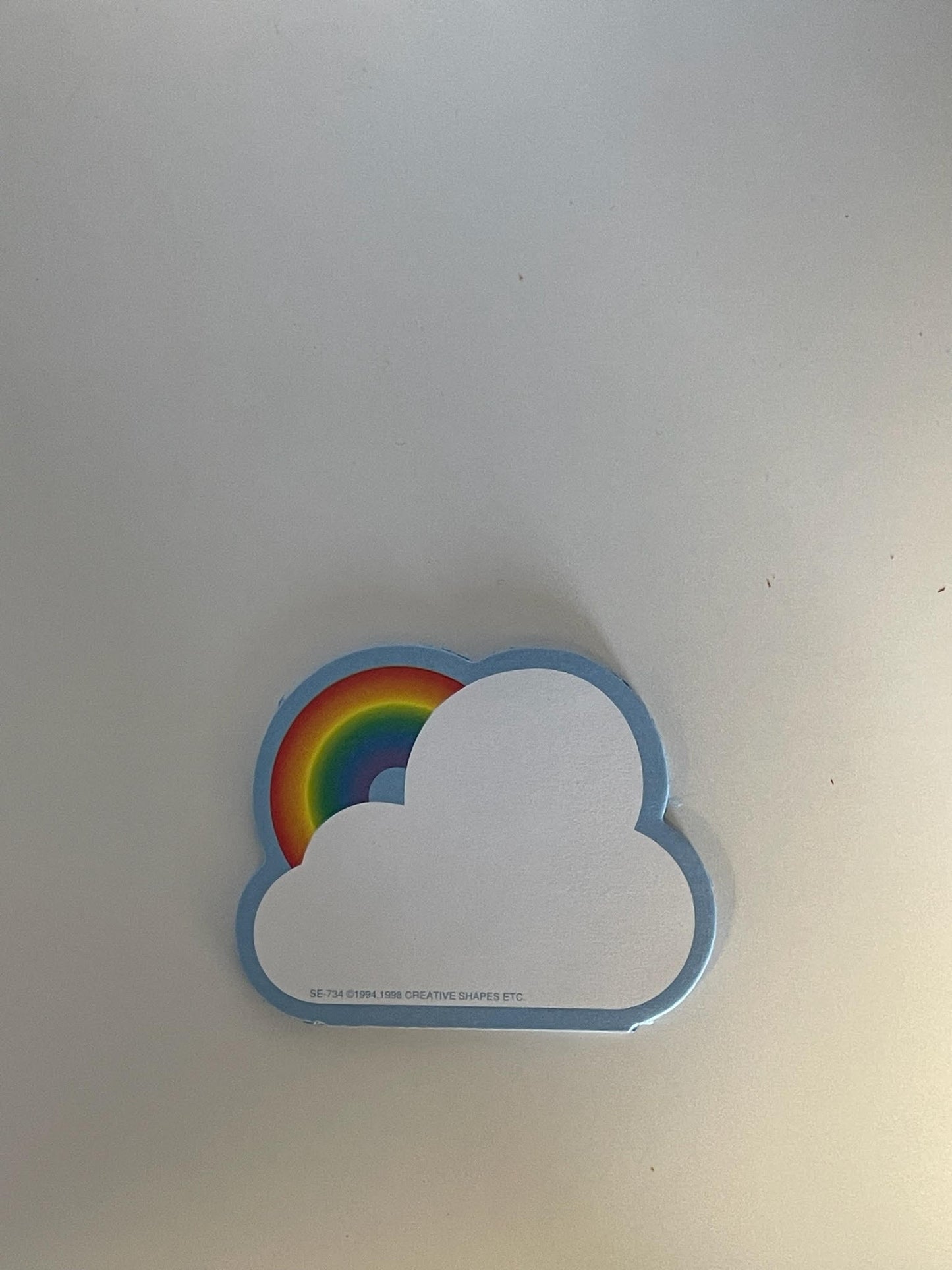 SHAPES ETC. Mini Notepad - Rainbow