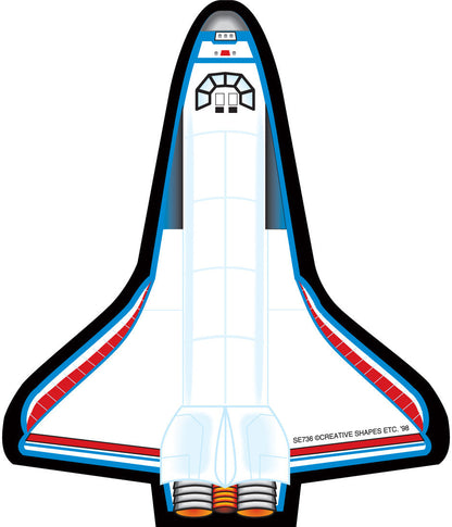 SHAPES ETC. Mini Notepad - Space Shuttle