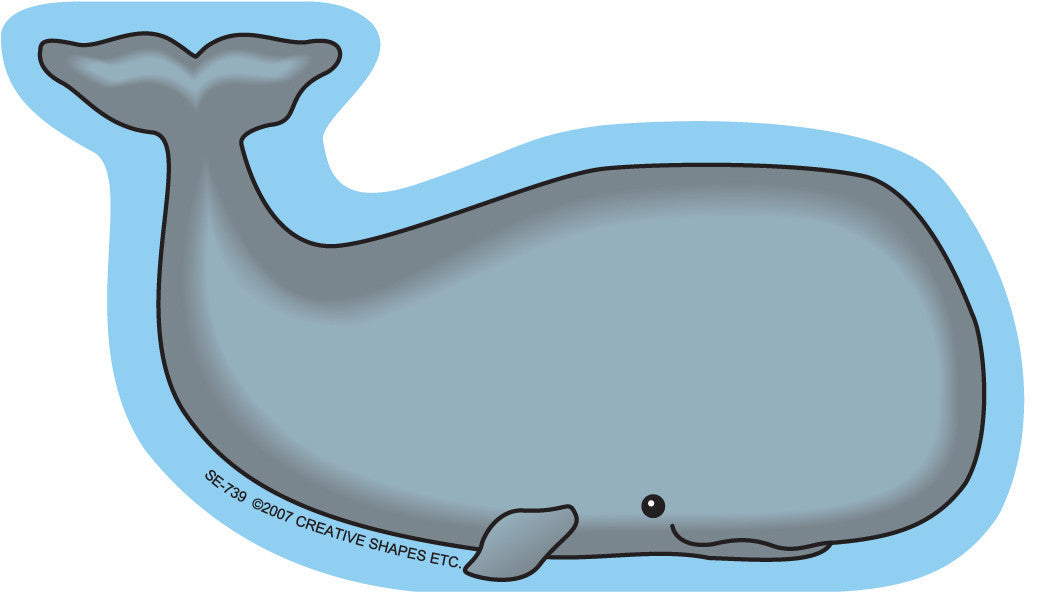 SHAPES ETC. Mini Notepad - Whale