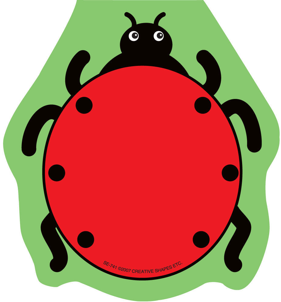 SHAPES ETC. Mini Notepad - Ladybug