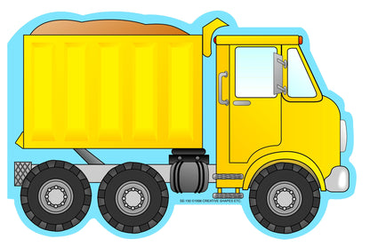 SHAPES ETC. Mini Notepad - Dump Truck