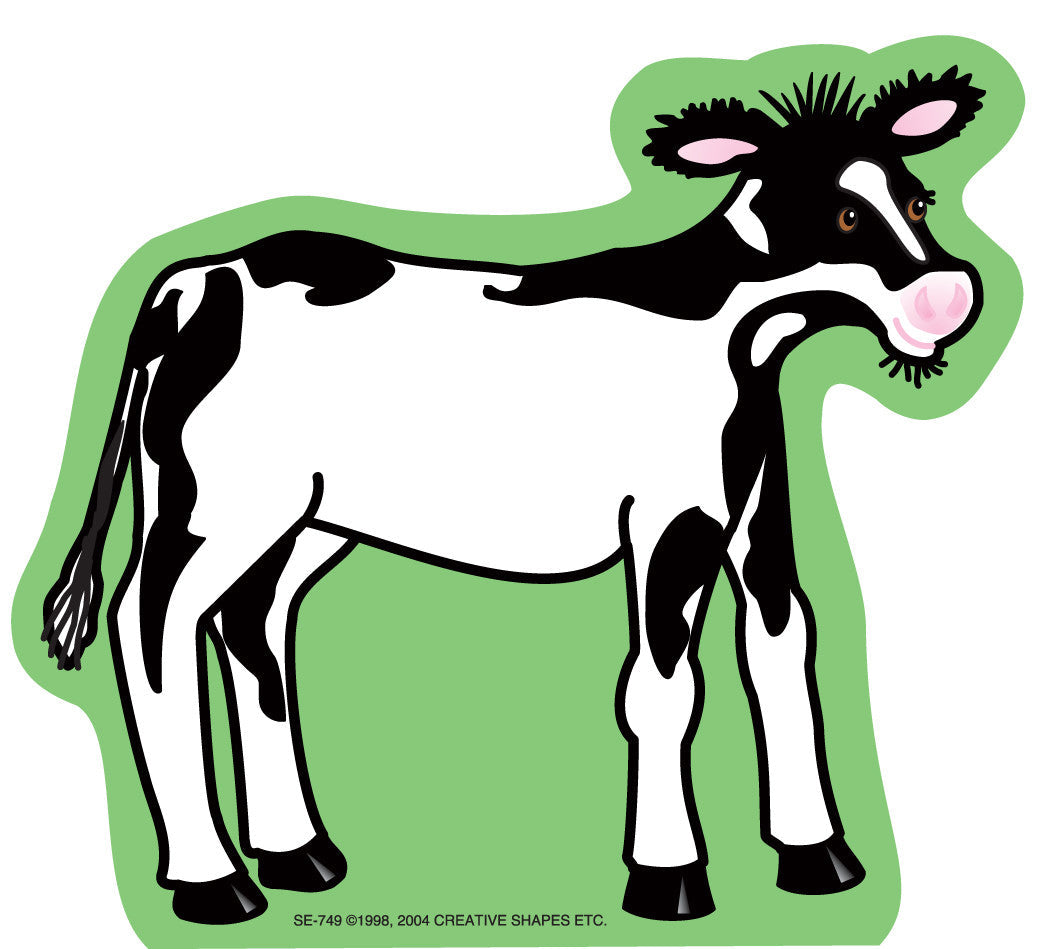 SHAPES ETC. Mini Notepad - Baby Cow/Calf