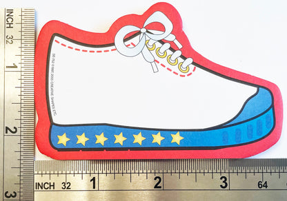 SHAPES ETC. Mini Notepad - Sneaker
