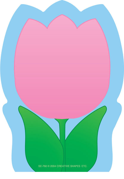 SHAPES ETC. Mini Notepad - Tulip