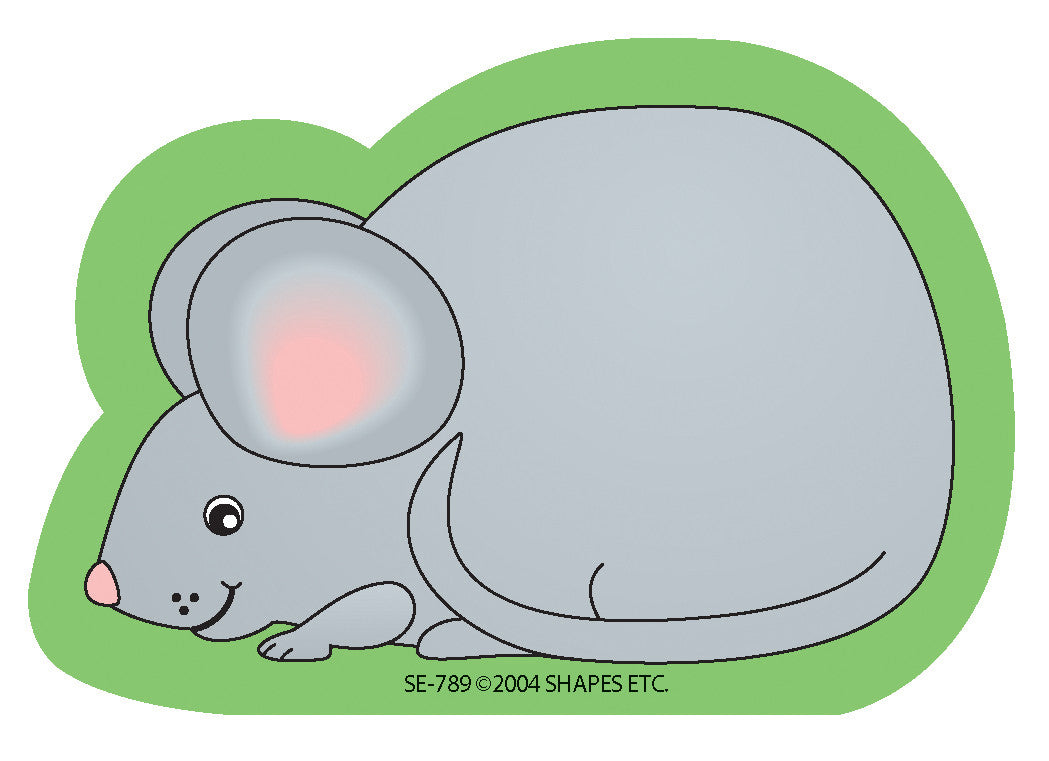 SHAPES ETC. Mini Notepad - Mouse