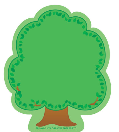 SHAPES ETC. Mini Notepad - Tree/Summer