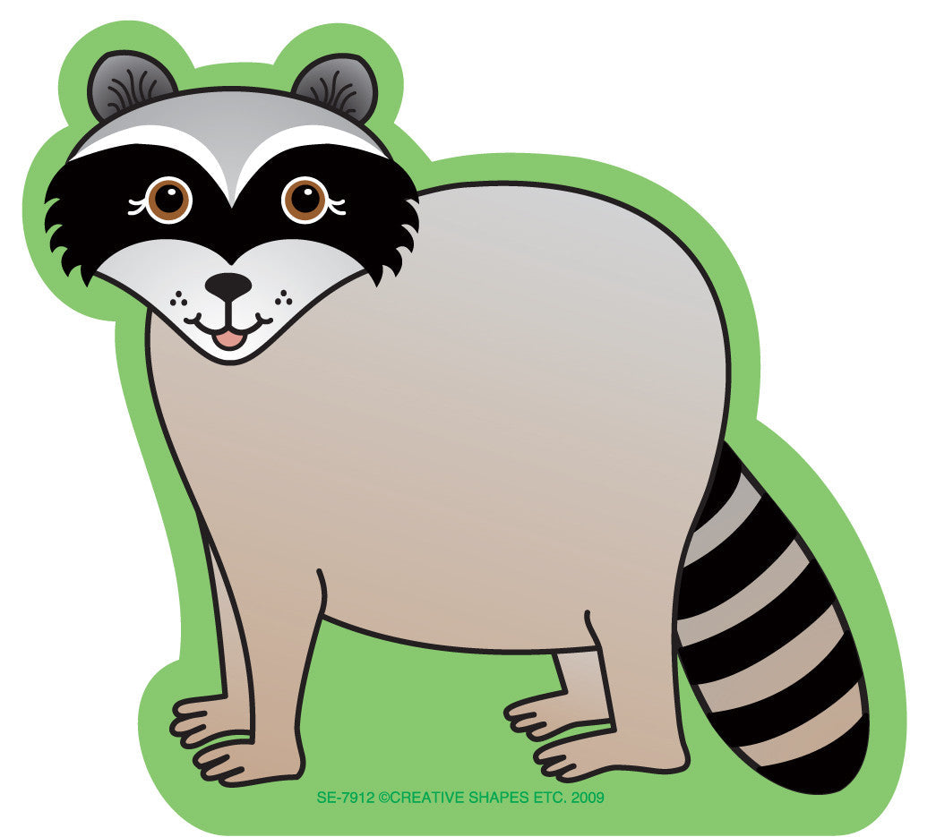 SHAPES ETC. Mini Notepad - Raccoon
