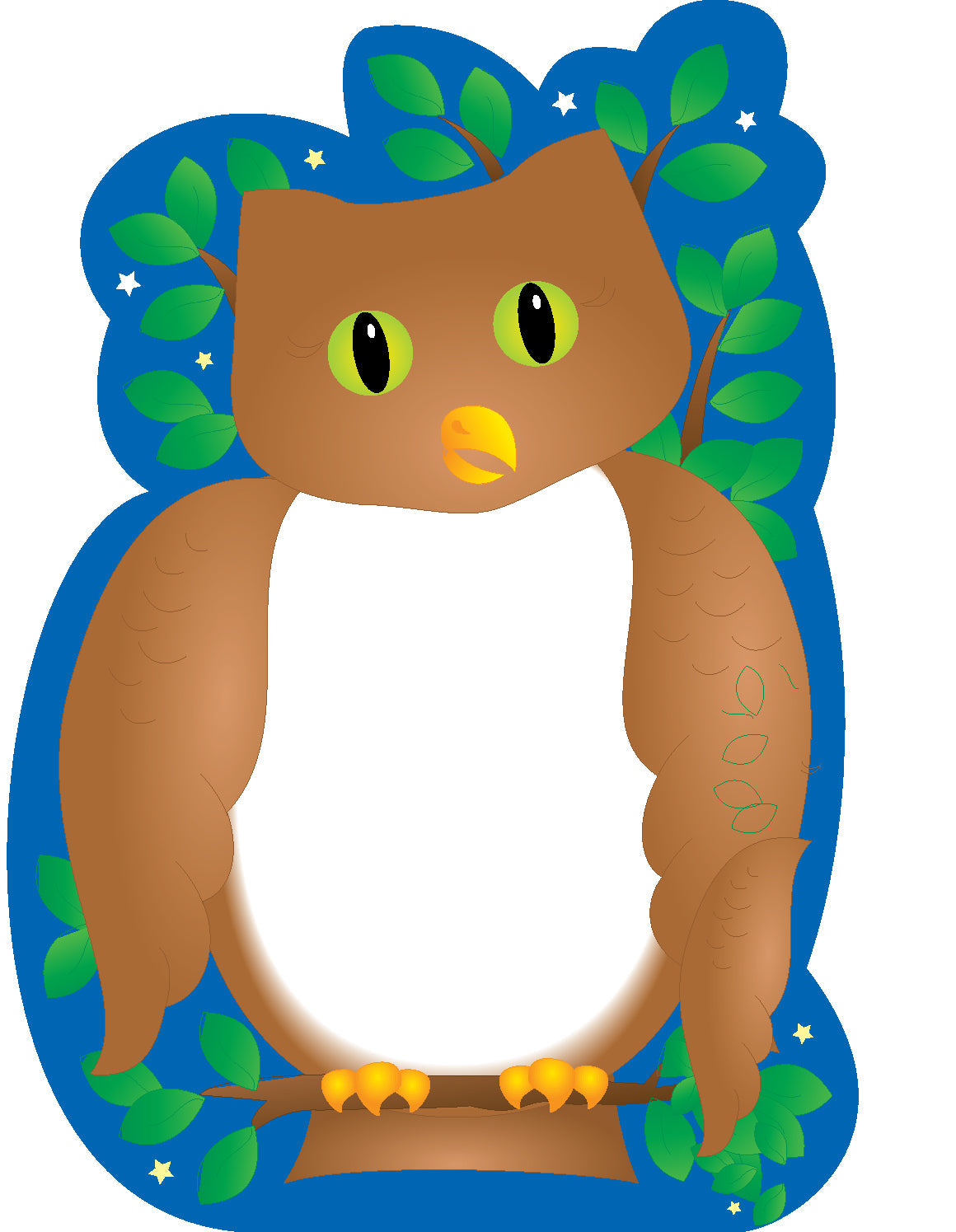 SHAPES ETC. Mini Notepad - Owl