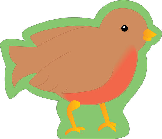 SHAPES ETC. Mini Notepad - Robin