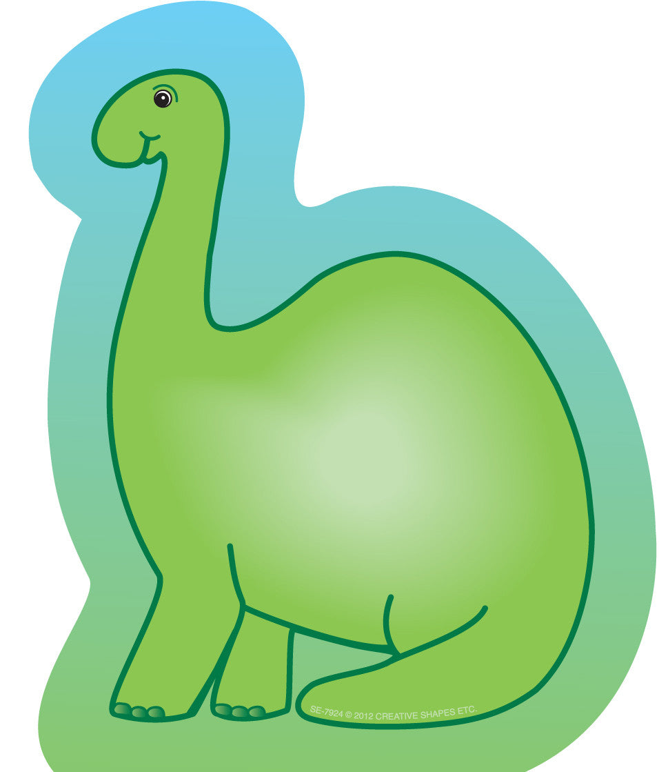 SHAPES ETC. Mini Notepad - Dinosaur