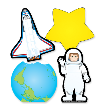 SHAPES ETC. Mini Notepad Set - Space
