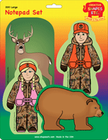 SHAPES ETC. Large Notepad Set - Outdoors
