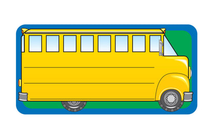 SHAPES ETC. Nametag - School Bus