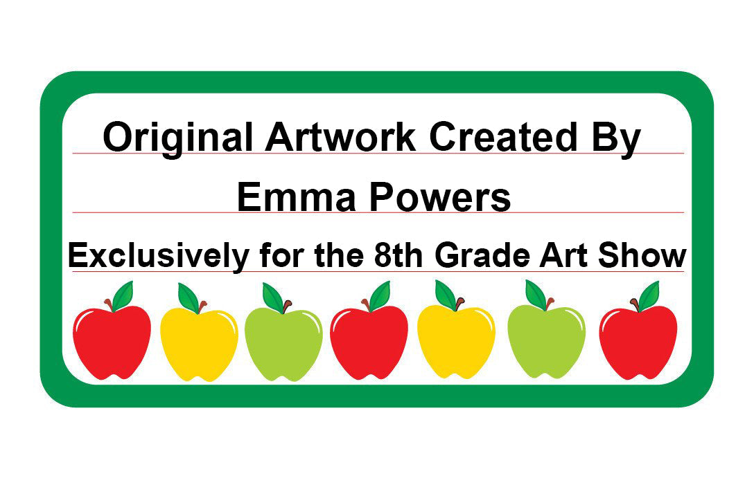 SHAPES ETC. Nametag - Apples