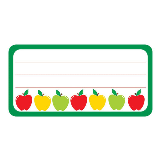 SHAPES ETC. Nametag - Apples
