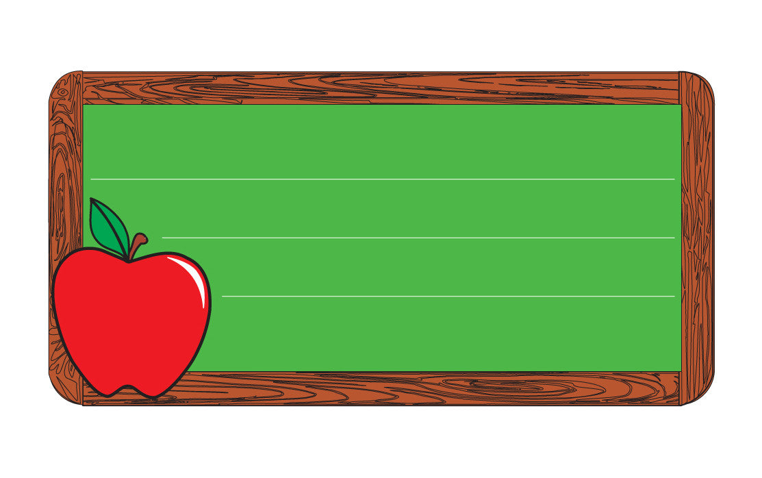 SHAPES ETC. Nametag - Chalkboard