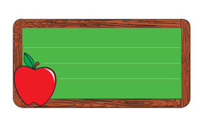 SHAPES ETC. Nametag - Chalkboard