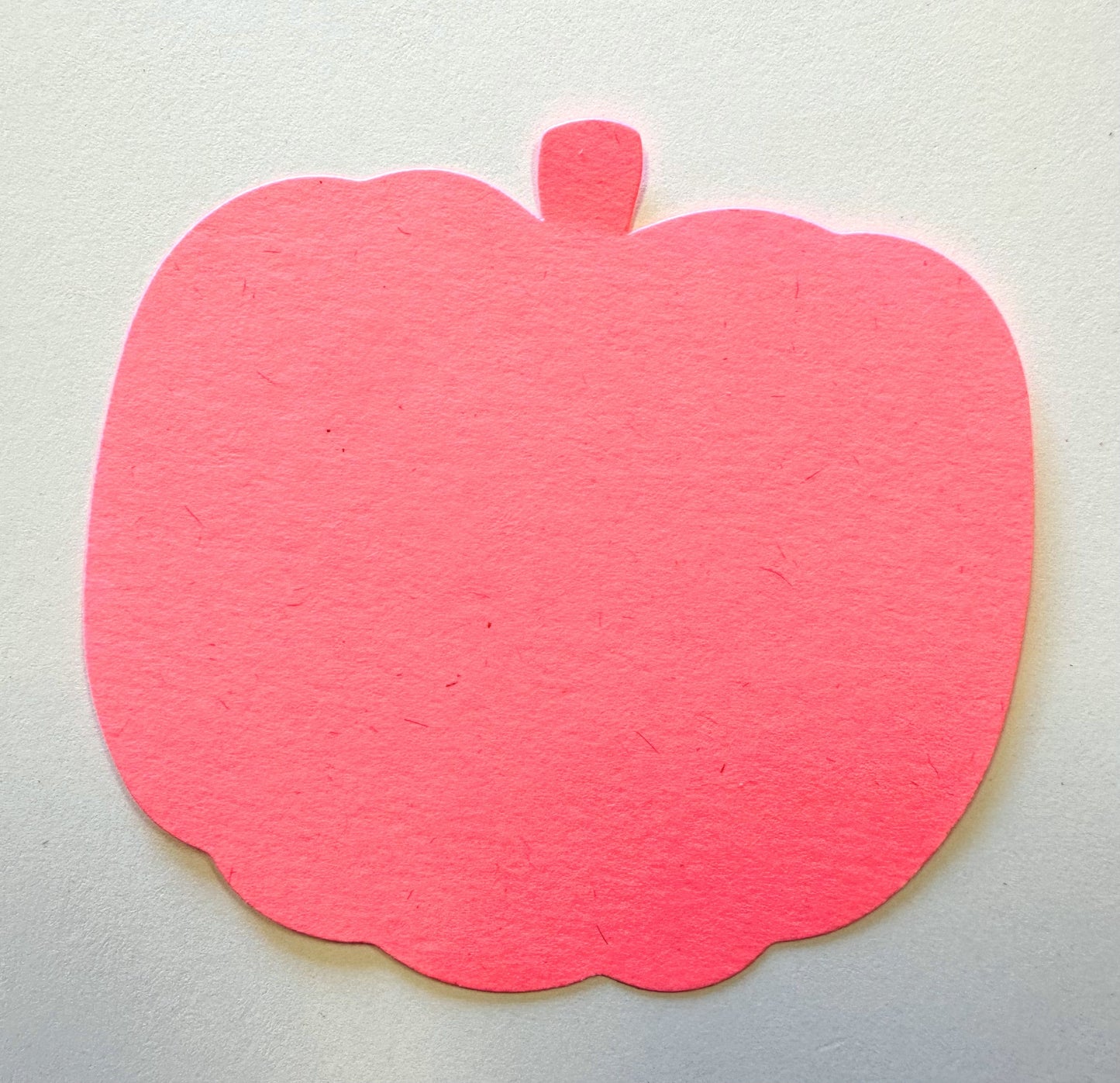 SHAPES ETC. Small Single Color Cut-Out - Pretty in Pink-O-Ween Pumpkin