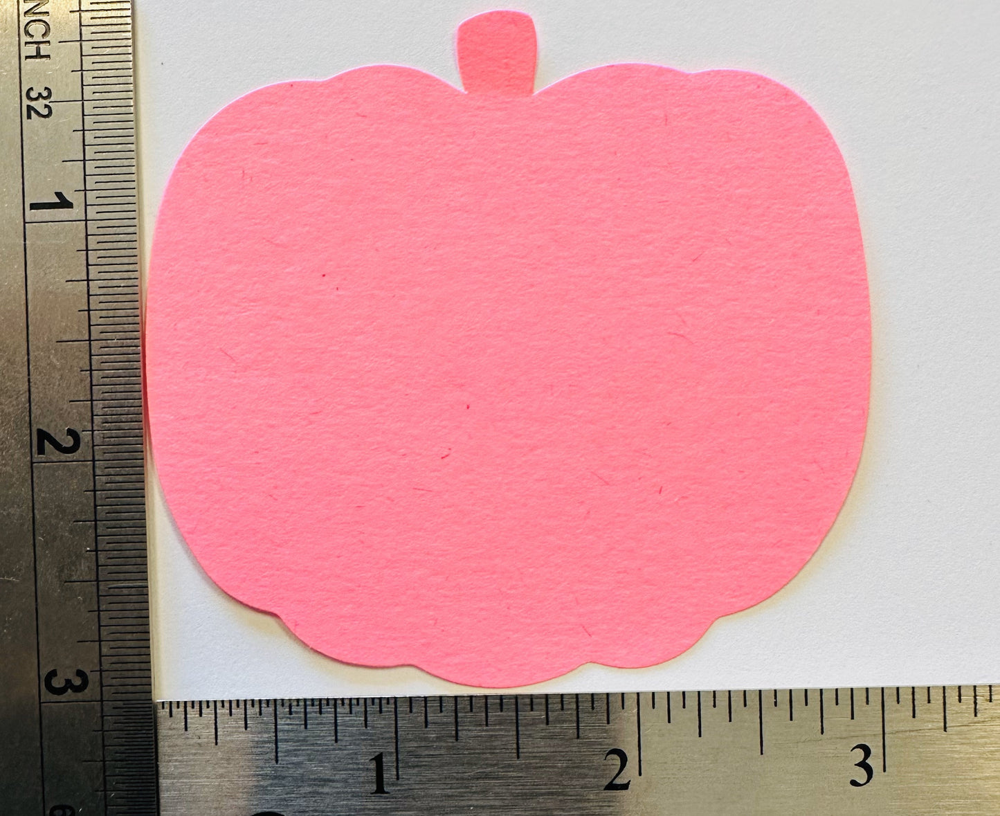 SHAPES ETC. Small Single Color Cut-Out - Pretty in Pink-O-Ween Pumpkin