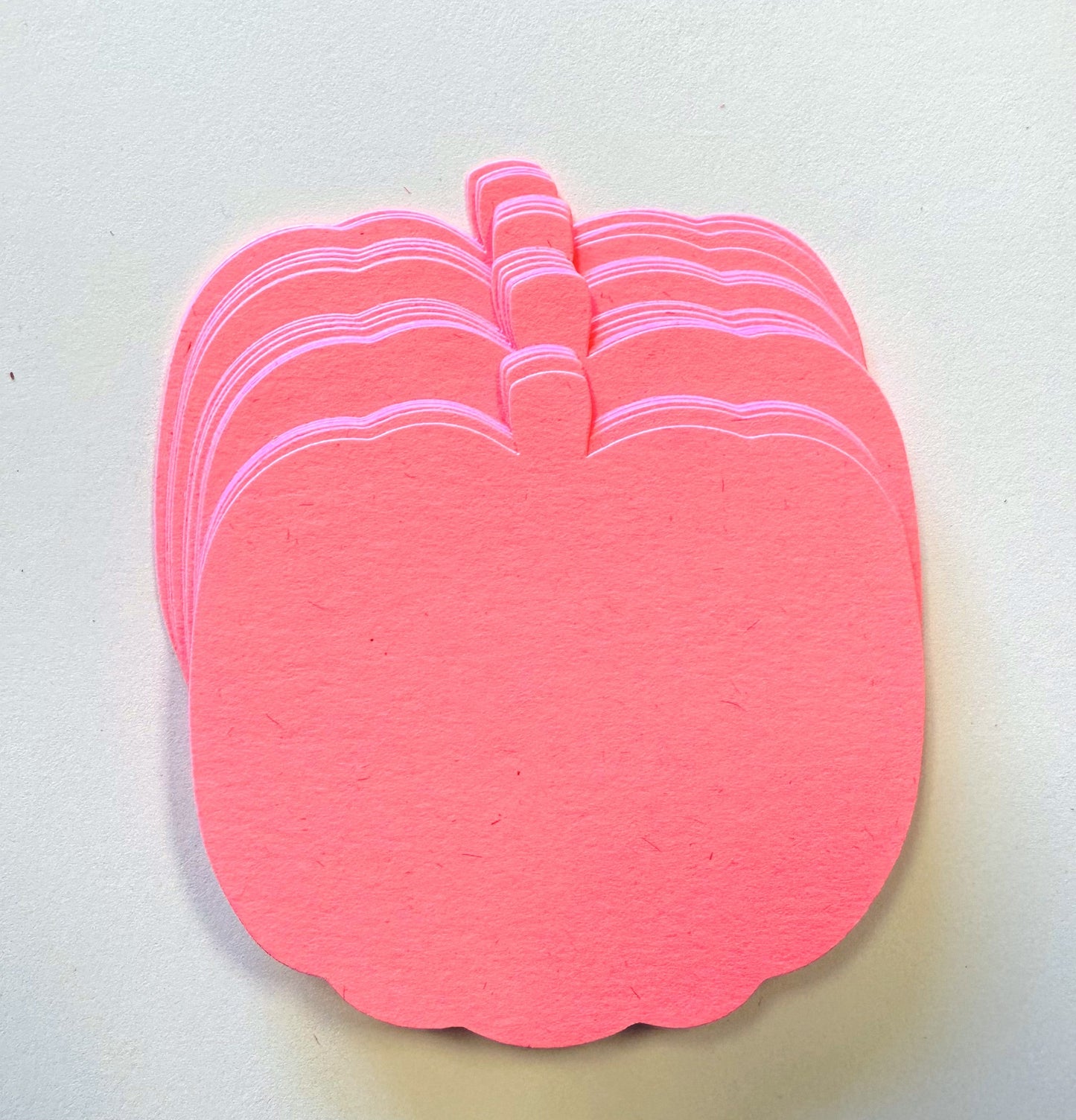 SHAPES ETC. Small Single Color Cut-Out - Pretty in Pink-O-Ween Pumpkin