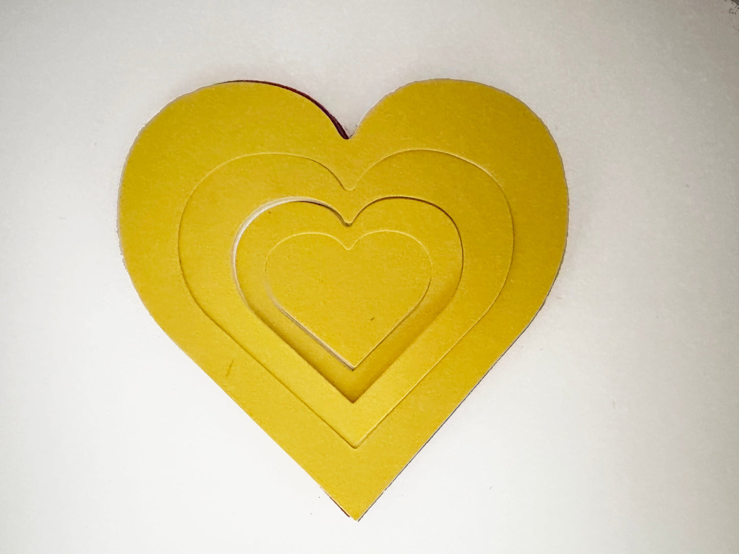 SHAPES ETC. Growing Heart Large Assorted Color Cut-Out - 5.5"