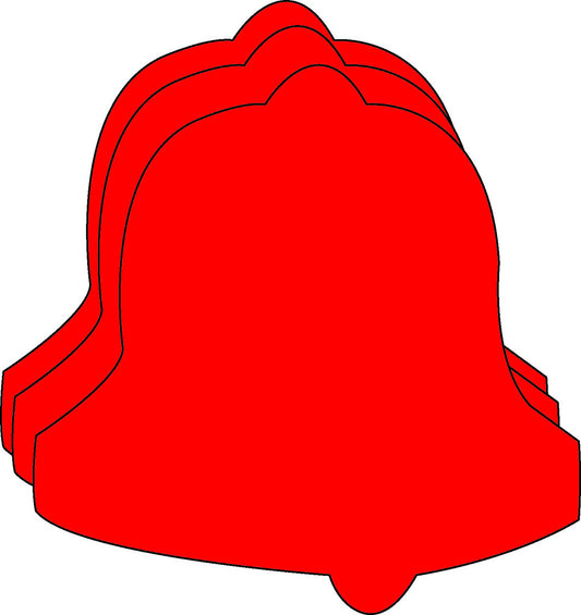 SHAPES ETC. Large Single Color Cut-Out - Holiday Bell