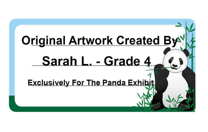 SHAPES ETC. Nametag - Panda